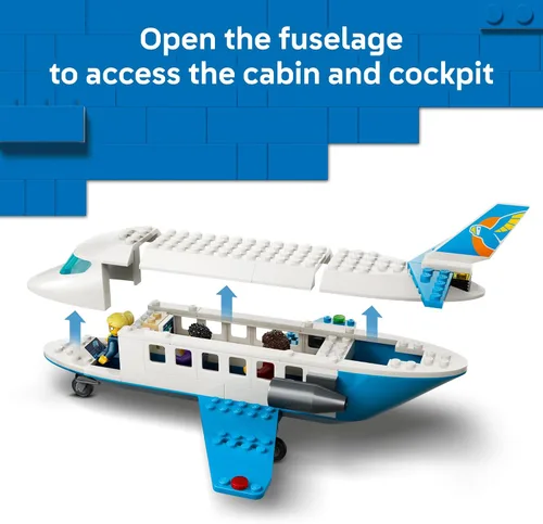 Vista 5 de LEGO City Passenger Jet 60492
