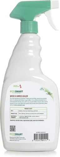 Vista 7 de EcoSmart Fórmula en aerosol natural sin glifosato lista para usar para césped, patios, entradas y adoquines, botella de 24 onzas