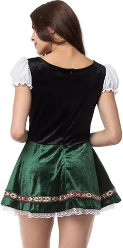 Vista 4 de Aiuem Oktoberfest-Halloween-Kostüme für Cosplay Beer Maid Fancy French Maid