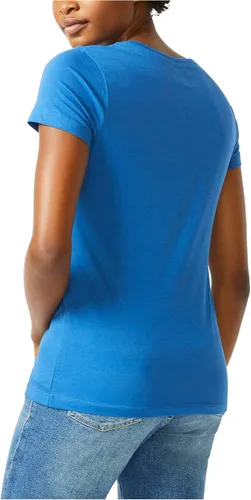 Vista 3 de Nautica Camiseta de cuello redondo de corte clásico para mujer