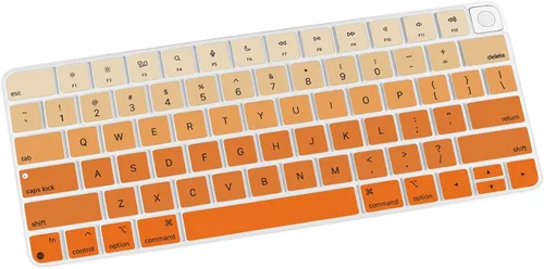 Vista 19 de Allinside Cubierta transparente para teclado Apple Magic (MLA22LL/A) con diseño de EE. UU