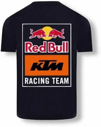 Vista 2 de KTM REDBULL Camiseta Backprint Azul Marino - Tallas Adulto