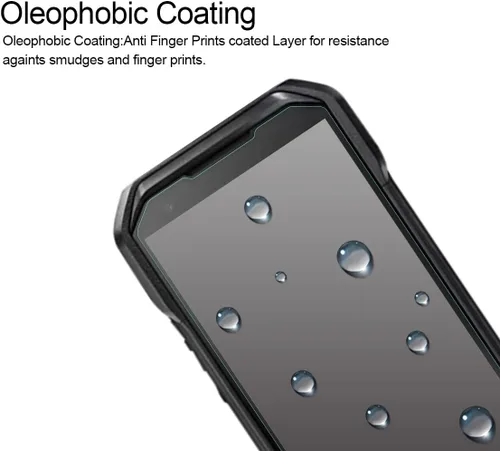 Vista 3 de Supershieldz Protector de pantalla de vidrio templado diseñado para Kyocera (DuraForce Pro 3), antiarañazos, sin burbujas