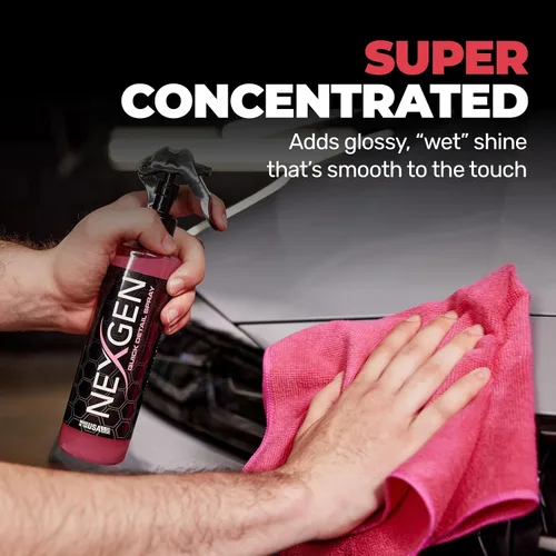 Vista 3 de Nexgen Spray de Detalle Rápido (8 onzas) - Limpiador de Manchas Definitivo y Mantenimiento de Revestimiento Cerámico - Detallado Instantáneo