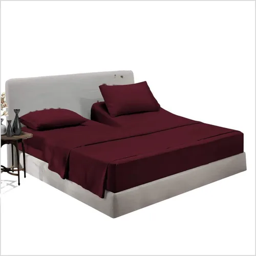 Vista 25 de Top Split Head Flex Queen - Juego de sábanas para dormir con número de camas – 4 piezas de color gris oscuro, sábanas divididas Queen – 100% algodón
