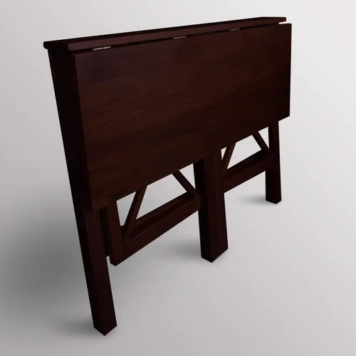 Vista 14 de Casual Home Montego - Escritorio plegable con bandeja extraíble, color espresso