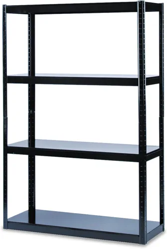 Vista 6 de Safco 5 Shlef - Estantería sin pernos de 36 x 18 x 72 pulgadas, resistente 850 libras por estante, organiza el hogar, oficina, garaje, aula y más