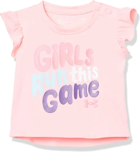 Vista 4 de Under Armour Conjunto de camiseta de manga corta y capri para niña