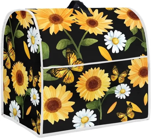 Vista 13 de Funda para batidora de soporte con estampado de mármol azul, compatible con mezclador de cocina de 4.5 a 5 cuartos de galón, fundas lavables a azul