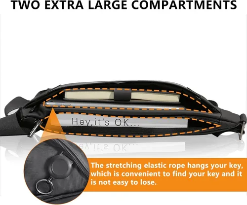 Vista 2 de Bolso bandolera bandolera para el pecho impermeable mochila de hombro bandolera en el pecho paquete de funda de mochila para bicicleta deportiva 20