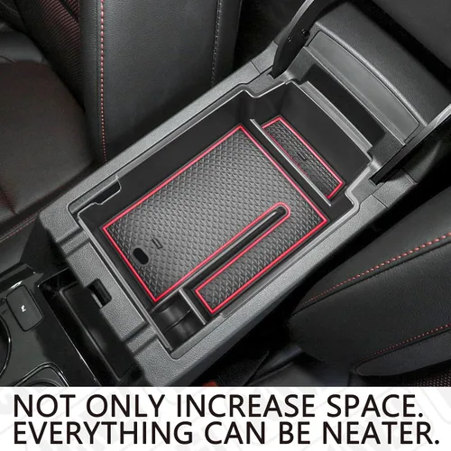 Vista 7 de HGWEI Organizador de consola central compatible con Chevy Blazer 2024 2023 2022 2021 2020 2019 Accesorios, bandeja insertable de caja