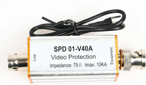 Vista 3 de Protector contra sobretensiones BNC solo BNC macho a hembra adecuado para equipos de monitoreo de comunicación coaxial Protección contra
