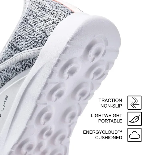 Vista 4 de ALEADER Energycloud - Zapatos ligeros para correr para mujer