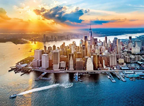 Vista 2 de Clementoni - 35038 - Colección - Nueva York - 500 Piezas