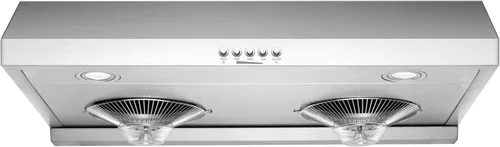 Vista 12 de Hauslane Campana extractora de 30 pulgadas debajo del gabinete, campana extractora de cocina de 900 CFM Extractor de 3 velocidades, campana