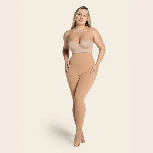 Vista 5 de Leonisa SmartShape Extra - Moldeador de cuerpo completo para mujer con control de abdomen, compresión de piernas y efecto de levantamiento de glúteos