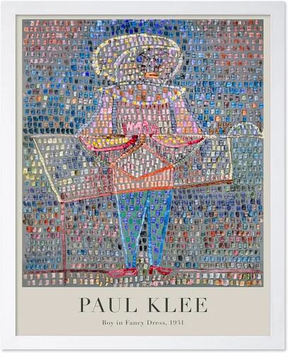 Vista 52 de Poster Master Póster vintage de Paul Klee – Impresión retro de cómicos – Arte de dibujo – Arte abstracto – Regalo para hombres y mujeres – Estilo-09