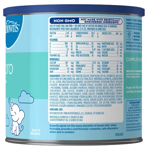 Vista 2 de Good Start Dr. Brown's Soy-ease Pro - Fórmula en polvo para bebés, 20 onzas
