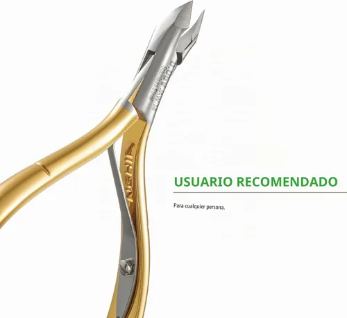 Vista 7 de NGHIA Pinza de cutícula premium D-05V Jaw 14 (acero inoxidable) - Herramientas profesionales para uñas