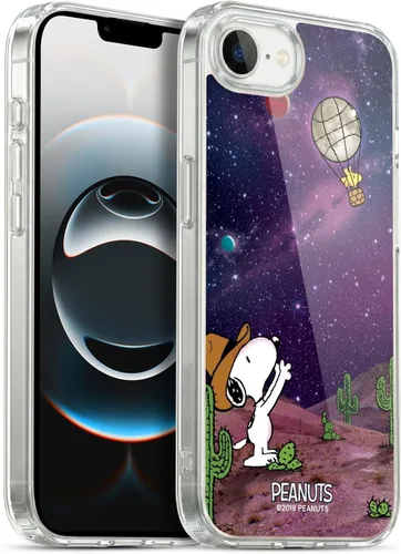 Vista 109 de Head Case Designs Funda de gel con licencia oficial de Peanuts Nebula Cactus Needles Snoopy Space Cowboy [protección de grado militar] compatible
