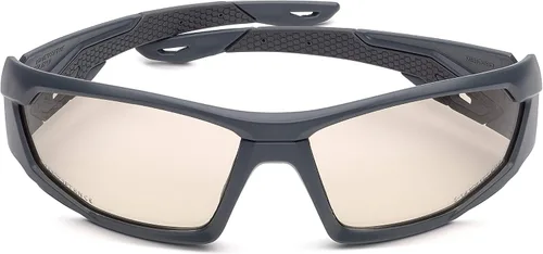 Vista 3 de Bollé Safety MERPSF, Mercuro - Gafas de seguridad de platino, montura negra y amarilla, lentes ahumadas, universales