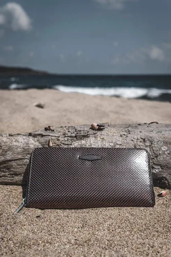 Vista 6 de ColdFire Carteras RFID con cremallera de acordeón para mujer para día o noche