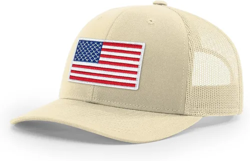 Vista 220 de Joe's USA Richardson 112 - Gorras de camionero con parche gráfico personalizado - Gorras estructuradas de cinco y seis paneles Richardson Premium