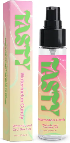 Vista 10 de IntiMD Crazy Girl Gel Comestible para Sexo Oral con Base de Agua y Sabor a Algodón de Azúcar, 2 Onzas, para Hombres, Mujeres y Parejas