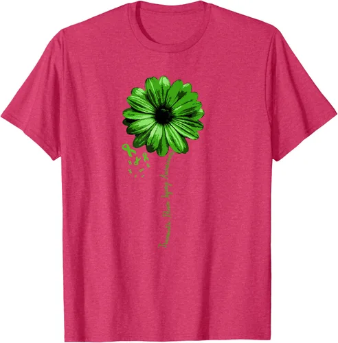 Vista 24 de Camiseta de conciencia de lesiones cerebrales traumáticas con cinta verde guerrero, Negro, S