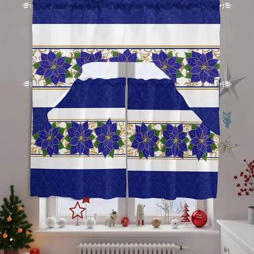Vista 9 de Muñeco de nieve de Navidad, cenefa de cocina, cenefa con bolsillo para barra, paneles de cortina para dormitorio, sala de estar, baño, cafetería