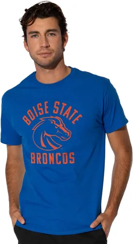 Vista 2 de LOGOVISION Official Collegiate One Color Distressed Logo Short Sleeve for Men & Women T Shirt Collection 3