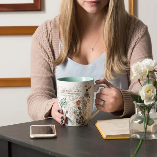 Vista 8 de Taza con texto en inglés «Mark My Words Happy Birthday», 4-3/4 pulgadas, capacidad de 20 onzas
