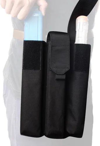 Vista 4 de WORKER Triple bolsa compatible con 15 talon mags y 18 cargadores Katana