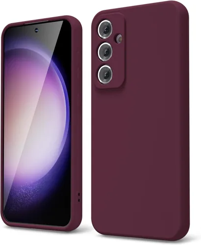 Vista 98 de oakxco Funda para teléfono Samsung Galaxy S8 de silicona líquida, delgada y fina de gel de goma suave TPU cubierta protectora simple llana