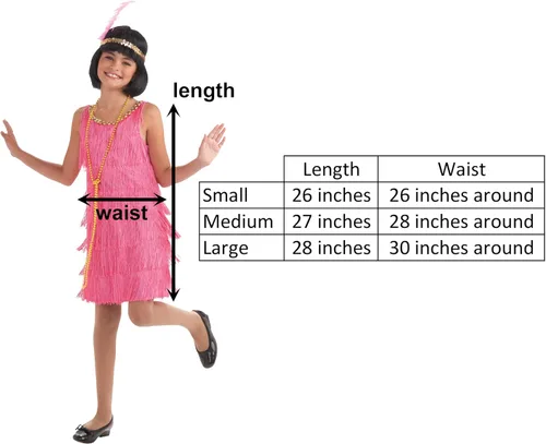 Vista 2 de Little Miss Flapper Girl Kids Costume
