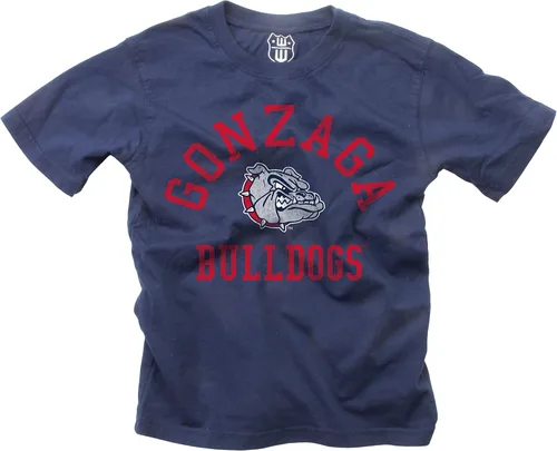 Vista 127 de Wes and Willy Camiseta de algodón orgánico de manga corta para niños de la NCAA