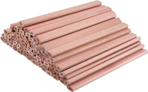 Vista 20 de GRAPHITE Lápices de Carpintero de Mina Dura a Granel - (1) Paquete de 12 Piezas Lápiz de Madera para Construcción #2 (HB) - Negro