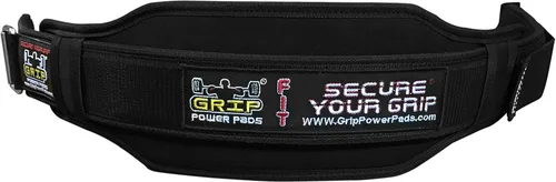 Vista 6 de Pro Lifting Belt for Women - Black and Pink Weightlifting Support Belt - Rubber Pull for Easy Removal - Stylish Fitness Gear & Exercise Accessories