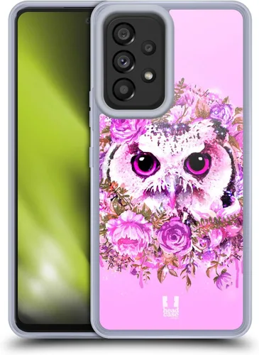 Vista 8 de Head Case Designs Cat Enchanted Animals Gel Case [Military Grade Protection] Compatible with Samsung Galaxy A53 5G (2022)
