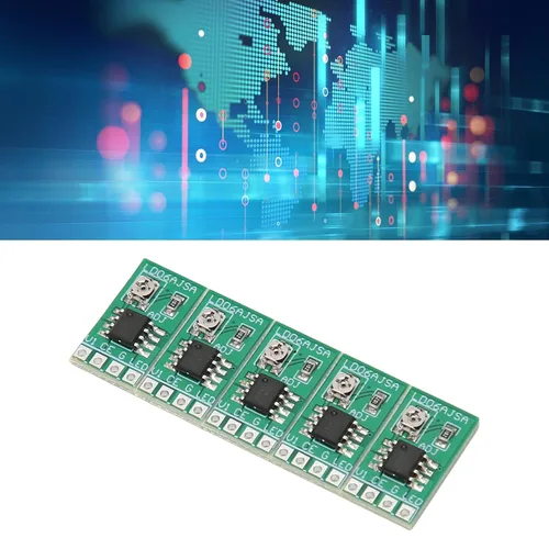 Vista 4 de Placa de controlador LED, controlador de corriente constante LED resistente ajustable de 30 a 1500 MA con regulación de temperatura para 3. 3.7 V
