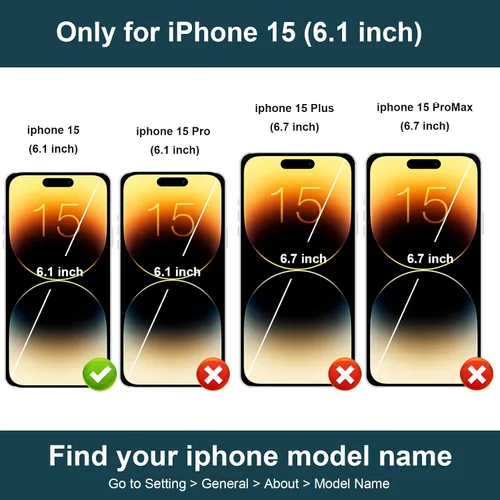 Vista 2 de Folosu Compatible con iPhone 15 Funda cartera con tarjetero con rotación de 360°, soporte de anillo de dedo con función atril, bloqueo RFID