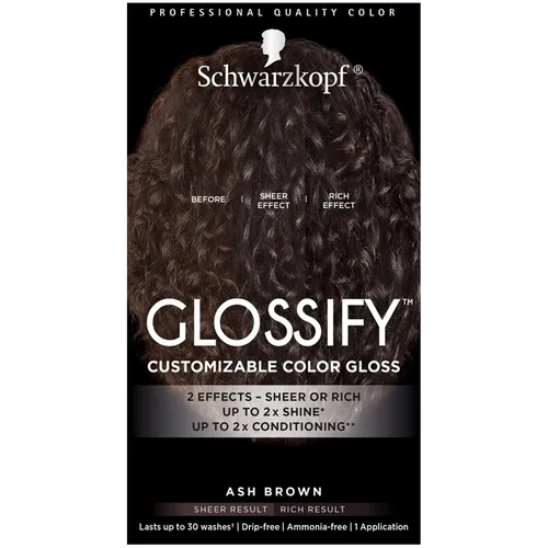 Vista 16 de Schwarzkopf Glossify - Brillo de color personalizable, transparente