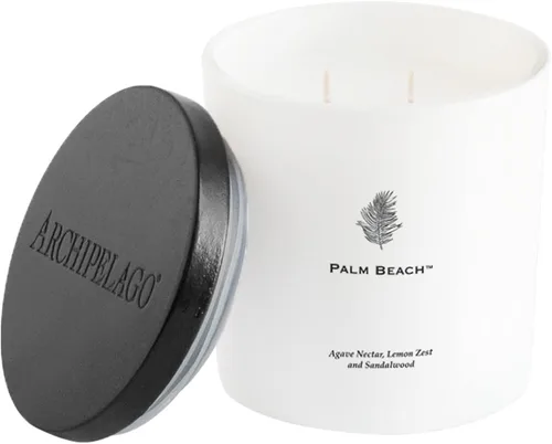 Vista 15 de Archipelago Botanicals Aspen Luxe - Vela Aspen Bark, aroma a ámbar y almizcle, elegante vela en tarro de vidrio blanco, cera de coco, mechas dobles