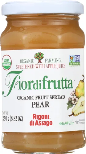 Vista 30 de Rigoni di Asiago Fiordifrutta Organic Fruit Spread, melocotón, 6