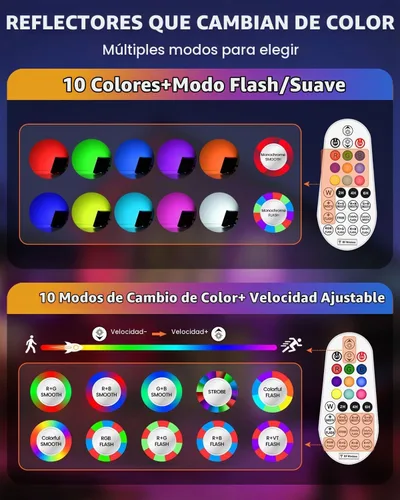 Vista 3 de MEIKEE equivalente al aire libre de la luz de inundación 1500W RGBW LED