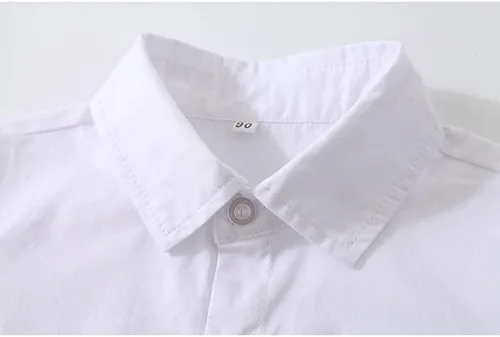 Vista 3 de Conjunto de caballero de 4 piezas para bebé niño con camisa, corbatín, chaleco y pantalón