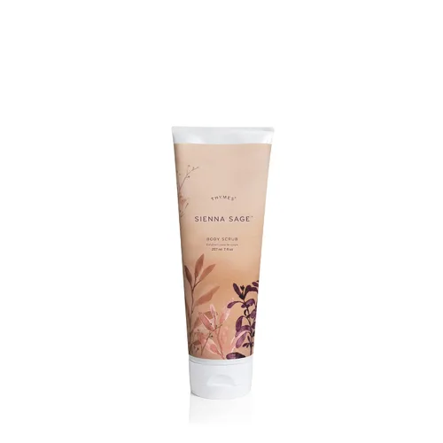 Vista 7 de Thymes Exfoliante corporal infundido con cuentas de hialuronato y jojoba que aumentan la hidratación, exfoliantes corporales hidratantes
