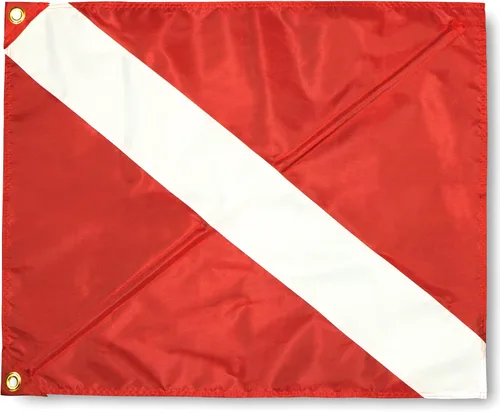 Vista 8 de Anley EverStrong - Bandera oficial de yates de 12 x 18 pulgadas, estrellas bordadas y rayas cosidas, 4 filas de costuras de cerradura, banderas