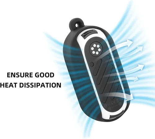 Vista 3 de Juego de funda protectora de silicona para cámara Insta360 GO 3, carcasa suave + tapa de lente + correa para el cuello accesorios