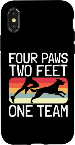 Vista 4 de Manipulador de agilidad para perros iPhone 15 - Cuatro patas de dos pies - Funda de agilidad para perros